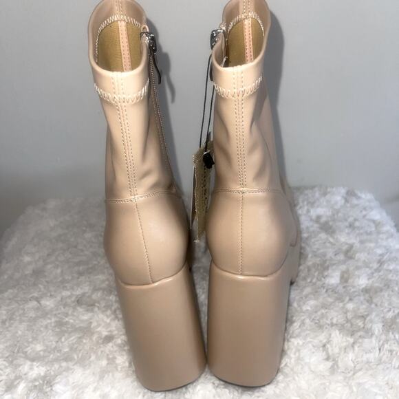 Rag & Co Purnell Platform Wedge Booties - Picture 6 of 9